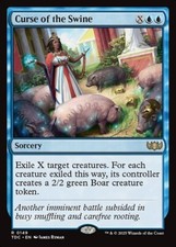 *MtG: 4x CURSE OF THE SWINE -