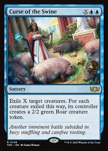 Mtg curse the swine - swine,