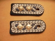 2 St.  Feuerwehr Schulterklappen Oberlöschmeister  (Niedersachsen??)