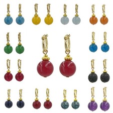 Edelstein Ohrringe 925