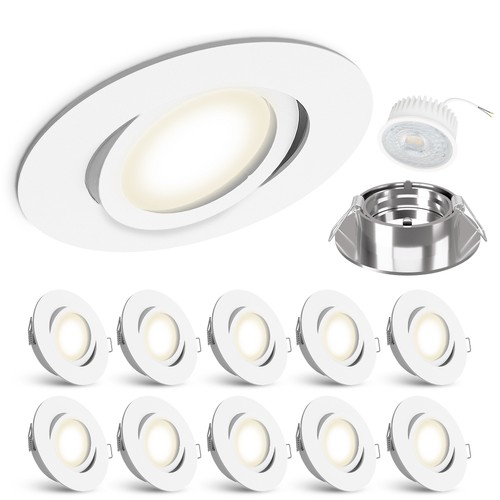 10x led einbaustrahler spot - 10x,