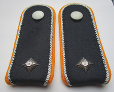 Schulterklappen HEMD Luftwaffe Leutnant Bw Dienstgradabzeichen SCHMALE  Ausfg.