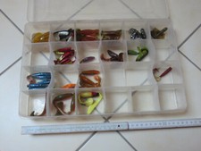 Großes Gummiköder Set Profiblinker Atractor Relax Kopyto Shad inkl. Box Barsch