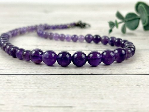Natürlicher amethyst glatt - amethyst,