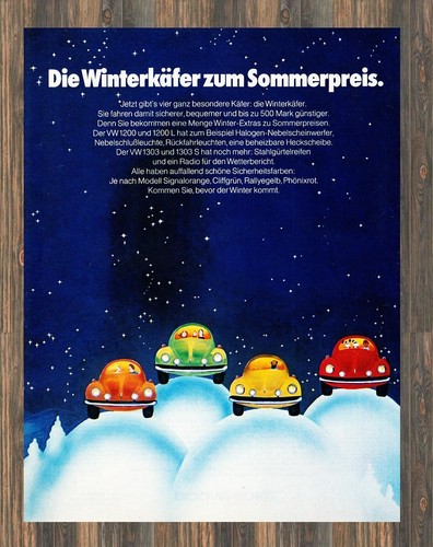 Volkswagen käfer reklame - volkswagen,