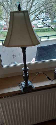Alte stehlampen beiger schirm - alte,