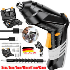 47tlg 3,6V 90° klappbar Akku Schrauber Mini Bohrer Schraubendreher Bohr Maschine