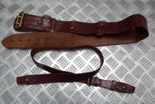 Vintage sam browne gürtel - sam,