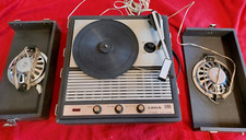 Plattenspieler Lesa Stereo LH 108 Kofferplattenspieler Kult Vintage