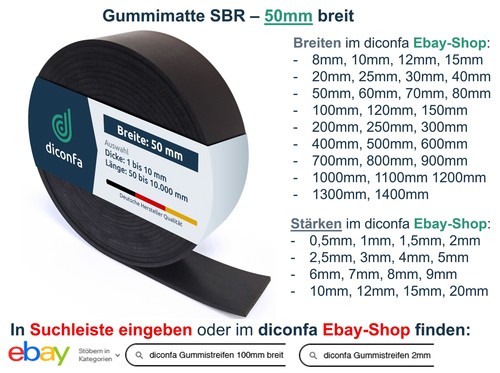 Gummistreifen 50mm 5cm breit - gummistreifen,
