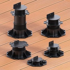 Stelzlager Terrassenlager höhenverstellbar Stellfuß Balkenlager, Holz Terrasse