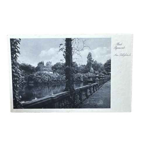Postkarte bad pyrmont - postkarte, ak