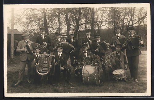 Foto musiker mit - foto-ak,