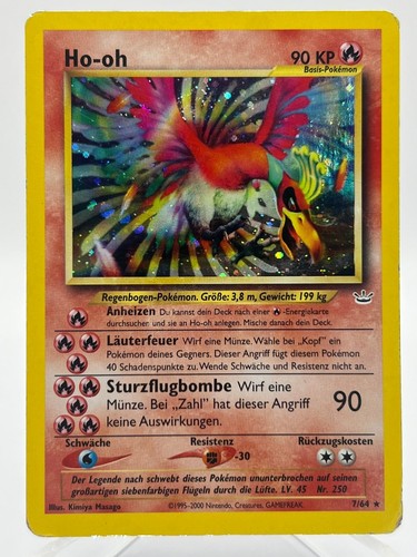 Holo neo revelation - ho-oh,