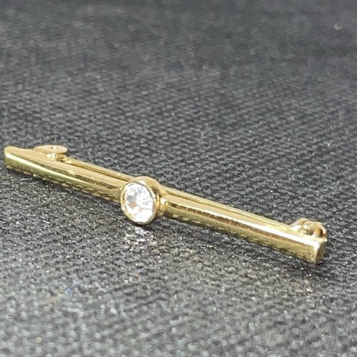 Vergoldete stab brosche - vergoldete, stab-brosche