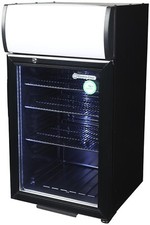Gastro-Cool GCDC50 Mini Getränkekühlschrank, LED, Glastür, Kühlschrank
