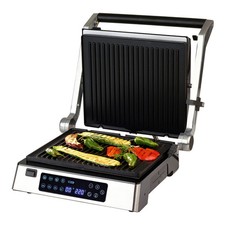 Ambiano Kontaktgrill Elektrische Tisch Grill Touchdisplay Toaster 2200W