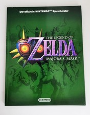 Original N64 Zelda Majoras Mask Spieleberater Lösungsbuch Nintendo deutsch