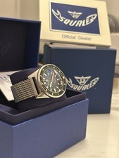 2022 Squale Matic Dark Blue Mesh MATICXSB.ME22 Automatik 44mm - Komplettset