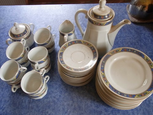 Goldrand kaffeegeschirr weis - goldrand,