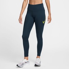 Nike Fast Swoosh Mid-Rise 7/8 Damen Tight Sporttights Sport Leggings Hose