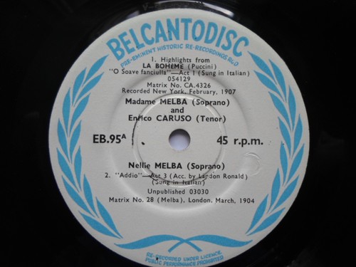 Nellie melba highlights from - nellie,