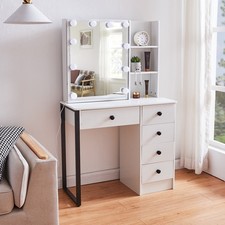 Weiß Schubladen Schminktisch