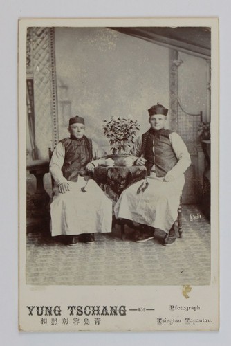 Kabinettfoto tsingtau tapautau - kabinettfoto,
