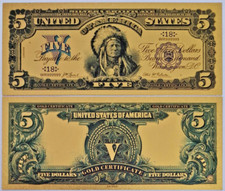5 Dollars 1899 From USA -