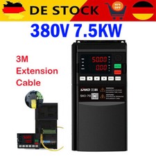 380V 7.5KW Frequenzumrichter Frequenzumwandler VFD 3 Phasen DE STOCK