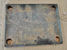Grundplatte für Sitz von MAN 2K3 Traktor