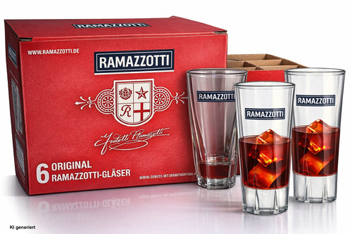 24x ramazzotti rastal glas - ramazzotti,