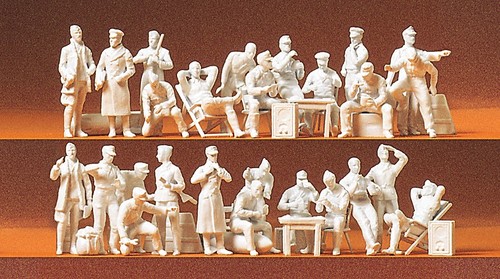 Preiser military figuren - figuren, 1:87