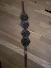 Antikes Waffeleisen Gusseisen Antik 