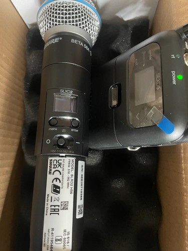 Shure slxd25 h56 beta - h56+, 58a