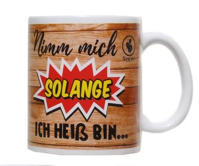 Witziger kaffeebecher holz - witziger,