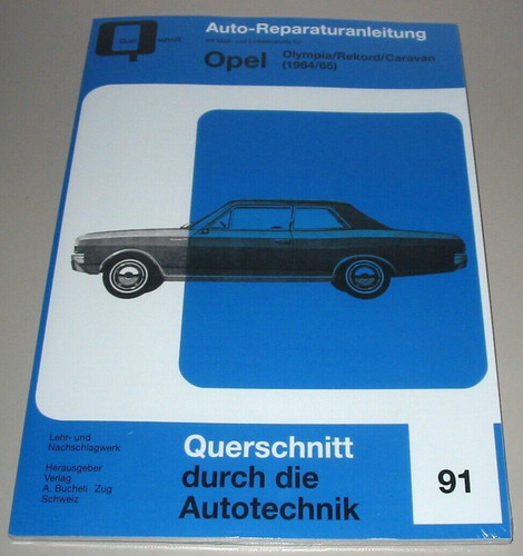Reparaturanleitung opel - reparaturanleitung,