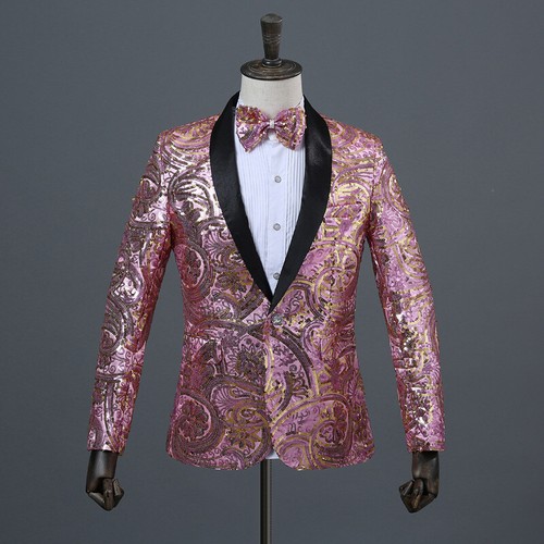 Herren pailletten reversanzug - pailletten,