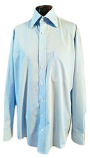 GILBERTO Classic, Hemd Gr. 39, hellblau, Langarm, Easy Care, neuwertige Qualität