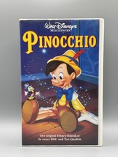 Walt Disney Meisterwerk✨ PINOCCHIO ✨VHS Videokassette✨ VINTAGE