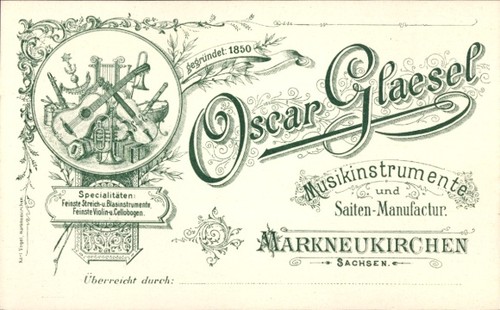 Markneukirchen vogtland - ak,