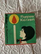 Puppen-Kerzen K.Buchal 1821 Reetzerhütten 1 Packung m. 20  Stück DDR