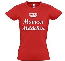 Damen T-Shirt Mainz er Mädchen Fan Shirt Frauen Trikot Ultra Hoodie Kapu