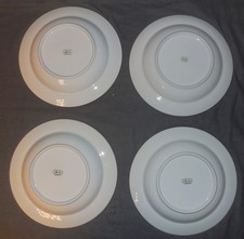 4  Suppenteller Ø 23 cm, Melitta / Friesland , Jeverland Kleine Brise