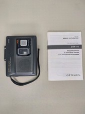 Optimus CTR-115 Voice-Activated Cassette Tape Recorder FULLY WORKING 