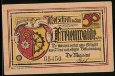 Notgeld Freienwalde in