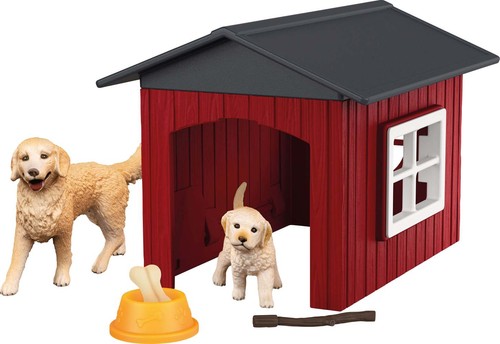 Schleich farm hundehütte mit - schleich,
