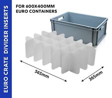 Eurokiste / Kistenteiler-Sets, Kastenteiler, Einsätze & Trennwände (L555xB355mm)