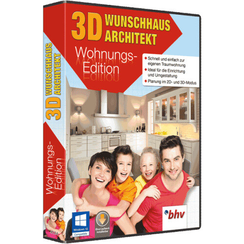Wunschhaus architekt - 3d,