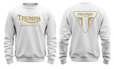 TRIUMPH SWEATSHIRT RUNDHALS SWEATSHIRT TRIUMPH MOTORCYCLES MOTO ENDURO